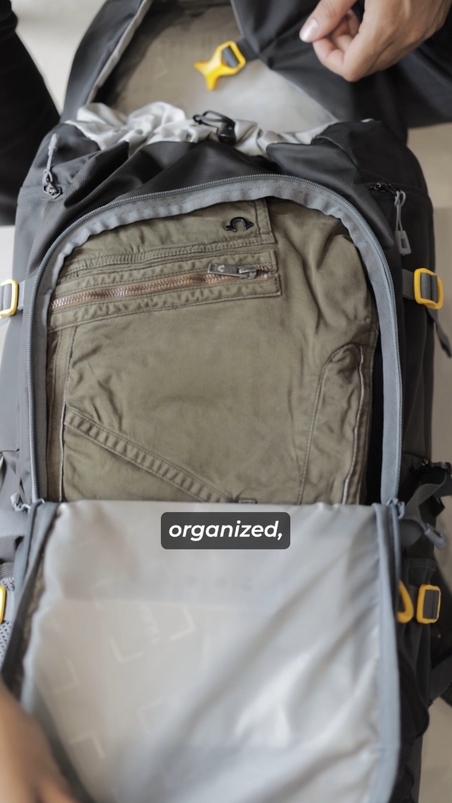 TRAWOC GRITMAX 55 Litre Travel Bag Front & Top Open Backpack for
